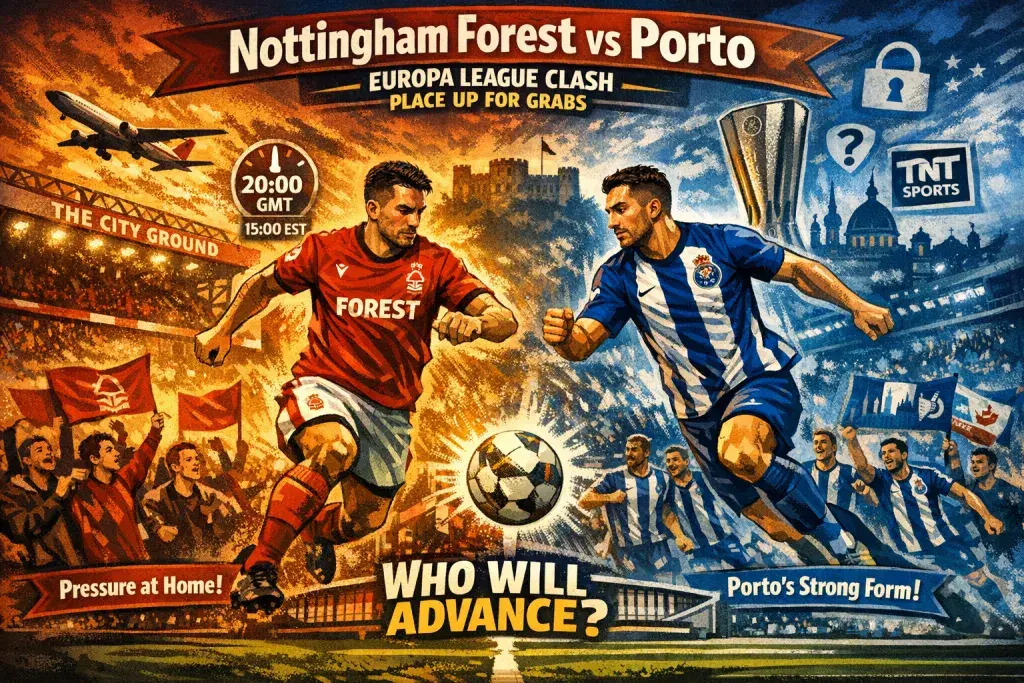 Nottingham Forest Host Porto as Europa League Place Remains Unsettled