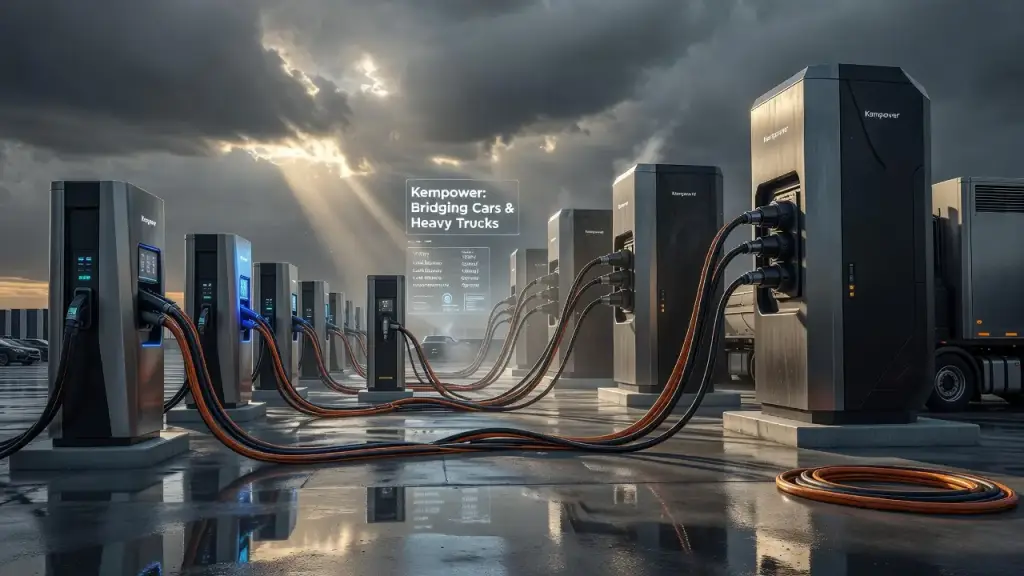 Kempower's New Charger Bridges Cars and Heavy Trucks at One Site